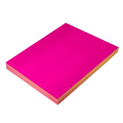 Бумага А4, самоклеящаяся, флуоресцентный, ярко-розовая, 80 г/м 1 лист - фото 9577