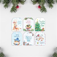 Набор шильдиков на подарки «Чудесного Нового года», 16 × 24 см, 6 шт