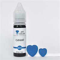 Краситель пищевой гелевый Art Color Pro 15мл цв. 3015 Синий