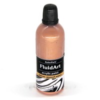 Краска для Fluid Art 80мл Бронза металлик