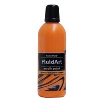 Краска для Fluid Art 80мл Оранжевая