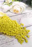 бисер Китай №6 50 гр желтый