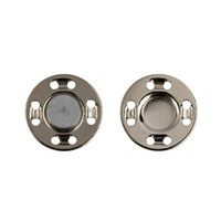 Кнопки магнитные пришивные, d = 18 мм, 5 шт, №01 под никель KL-G