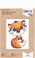 Кларт н-р д/вышивки Лисичка кнопка 8-362  26927