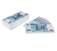 Сувенирные салфетки "1000 рублей", 2-х слойные, 25л, 4,5*8,5*16см