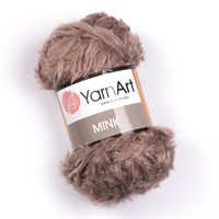 YarnArt Mink 100% полиамид, 50г/75м №332 Коричневый
