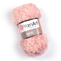 YarnArt Mink 100% полиамид, 50г/75м №341 Розовый беж