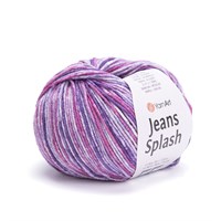 Пряжа YarnArt Jeans Splash 55% хлопок/45% акрил, 50г/160м №949 сиреневый/фиолет/розовый