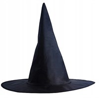 Шляпа ведьмы, цв черный