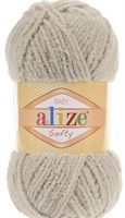 Пряжа Alize Baby Softy микрополиэстер 100% №115 Св.бежевый 108250