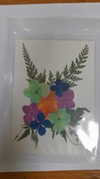 Декор Сухоцветы мини цветочки ассорти 10*14см разноцветный микс флоксы