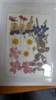 Декор Сухоцветы мини "цветочки" ассорти 10*14см разноцвет микс ромашки+ фиалки