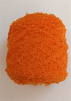 Пряжа махровая Китай 100гр цв. морковный