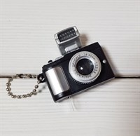 Кукольный фотоаппарат 4*4 см, черный, 1 шт