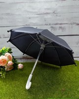 Зонтик для игрушек 21см, цв черный