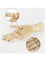 Деревянная модель-манекен рука правая 18см 