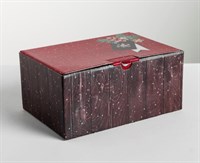 Складная коробка «Тепла и уюта», 22×15×10см