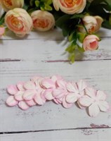 Цветы сакуры 4см, н-р 20шт, цв розовый