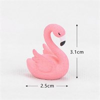 Фламинго с расправленными крыльями мини-фигурка 3,1*2,5см