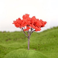 Дерево миниатюрное, Клен красный 7см