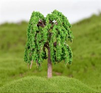 Дерево миниатюрное, Ива 6,5см
