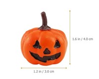 Декоративная мини тыква Хэллоуин 3*4 см