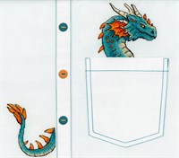 МП Студия н-р д/вышивки Благородный дракон В-252