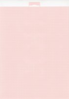 Канва пластиковая №14, 21*28см, цв. розовый К-055 