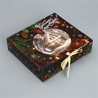 Коробка подарочная «Чудесных мгновений», 20х18х5см