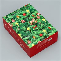 Коробка складная «Новогодняя сказка», 16×23×7.5см