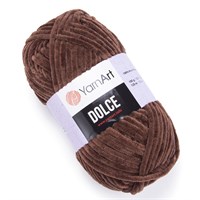 Пряжа "Dolce" 100% микрополиэстер 120м/100гр №791 кофейный 114763