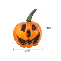 Декоративная тыква Хэллоуин 5,8*7,5 см