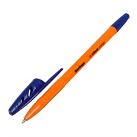 Ручка шариковая Berlingo Tribase Orange 0.7, синяя
