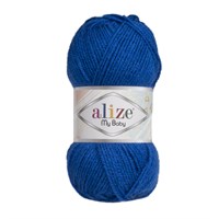 Пряжа Alize My Baby 100% акрил, 50г №141 Василек 115524