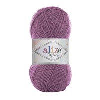 Пряжа Alize My Baby 100% акрил, 50г №28 Сухая роза 115526