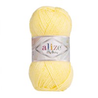 Пряжа Alize My Baby 100% акрил, 50г №187 Лимонный 115528