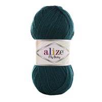 Пряжа Alize My Baby 100% акрил, 50г №212 Петроль 115534