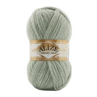 Пряжа Alize Angora gold 80% акрил/20% шерсть 100гр, цв.881 Морская пена 115586