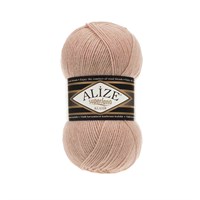 Пряжа Alize Superlana Klasik 25% шерсть/75% акрил, 100г №404 Шампанское 115723