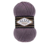 Пряжа Alize Superlana Klasik 25% шерсть/75% акрил, 100г №312 Сирень 115768