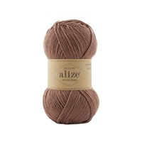 Пряжа Alize Wooltime 75% шерсть/25% полиамид, 100г №581 Рубиновый шоколад 115791