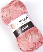 Пряжа YarnArt Begonia 100% мерсеризованный хлопок 169м/50гр №4105 Светло-розовый