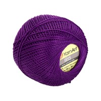 Пряжа YarnArt "Iris" 100% мерсеризованный хлопок 20г/138м №919 Фиолетовый 