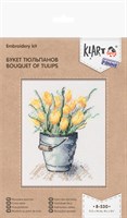кларт н-р д/вышивания Букет тюльпанов 8-530