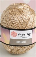 Пряжа YarnArt Bright 80% полиамид/20% люрекс, 90г/340м №236 Золото