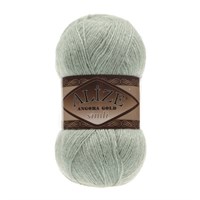 Пряжа Alize Angora gold Simli 75% акрил/20% шерсть/5% металлик 100гр №515 Миндаль 118939