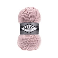 Пряжа Alize Superlana Maxi 25% шерсть/75% акрил 100г №161 Пудра 118961