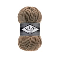 Пряжа Alize Superlana Maxi 25% шерсть/75% акрил 100г №466 Т. бежевый 118989