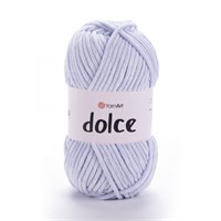 Пряжа "Dolce" 100% микрополиэстер 120м/100гр №776 св. сирень 120625