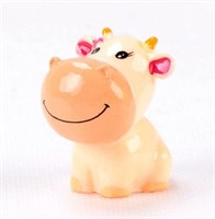 Фигурка декоративная мини Коровка 30*20мм 1шт 20828